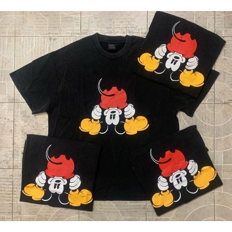 เสอยดแขนสน Replica Mickey Mouse Peekaboo Tee Shopee Thailand