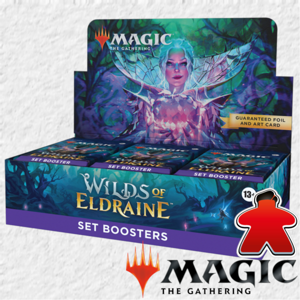 MTG Wilds Of Eldraine Set Booster Display Shopee Thailand