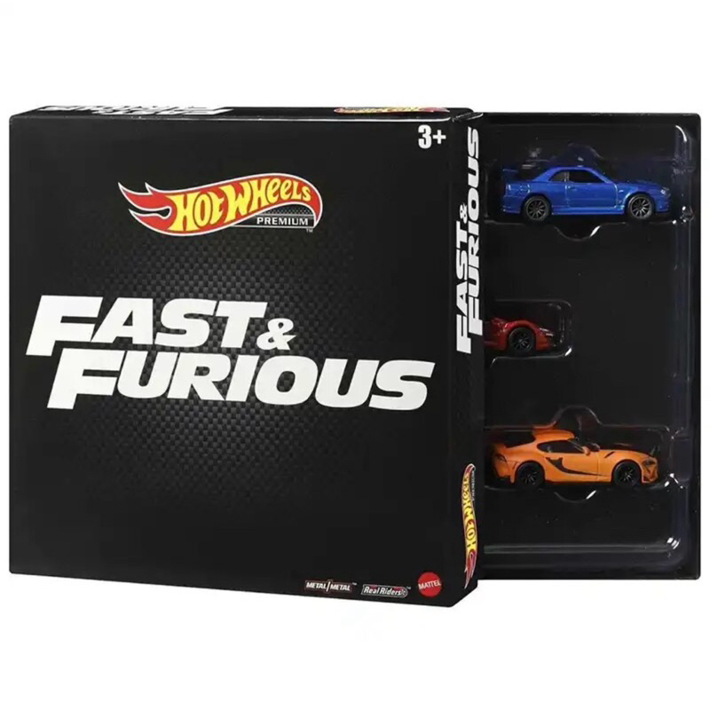 Hotwheels Premium Fast Furious Boxset 5 คน ลอยาง ของใหม Shopee