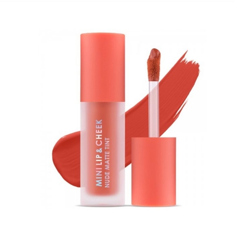 Cathy Doll Mini Lip Cheek Nude Matte Tint G No Win Kiss Shopee