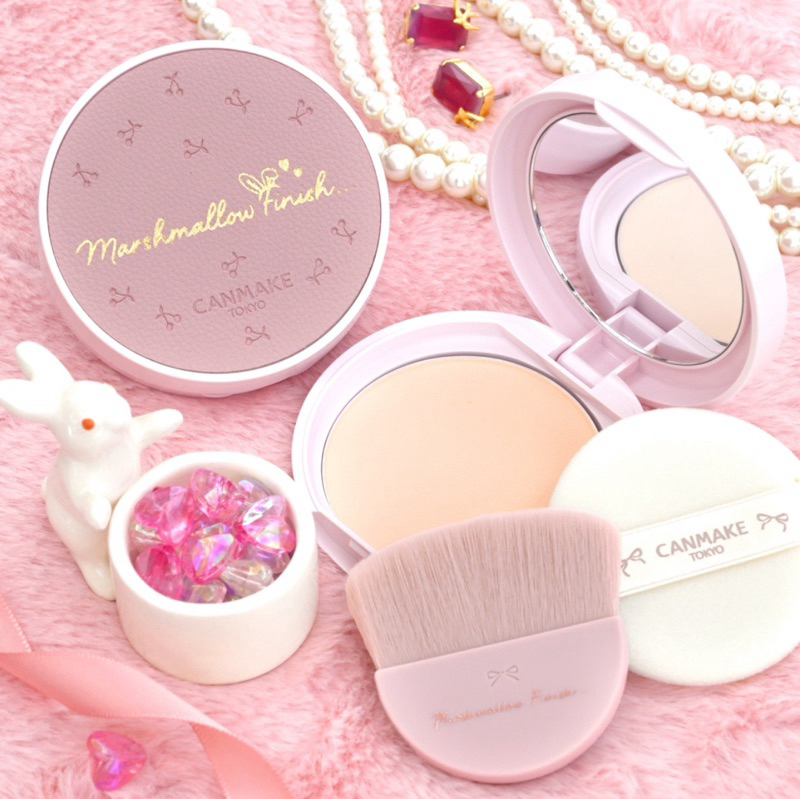 Canmake Marshmallow Finish Powder แปงมารชเมลโลวลคใหม SPF 50 PA