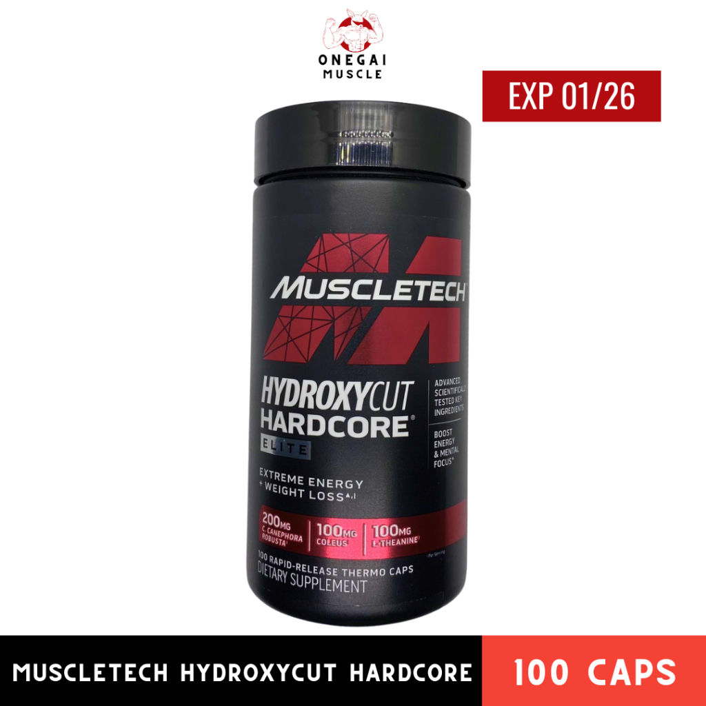 Muscletech Hydroxycut Hardcore Elite Capsule Shopee Thailand