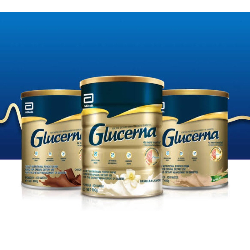 Glucerna Chocolate 800g Glucerna Wheat 800g Glucerna Triple Care