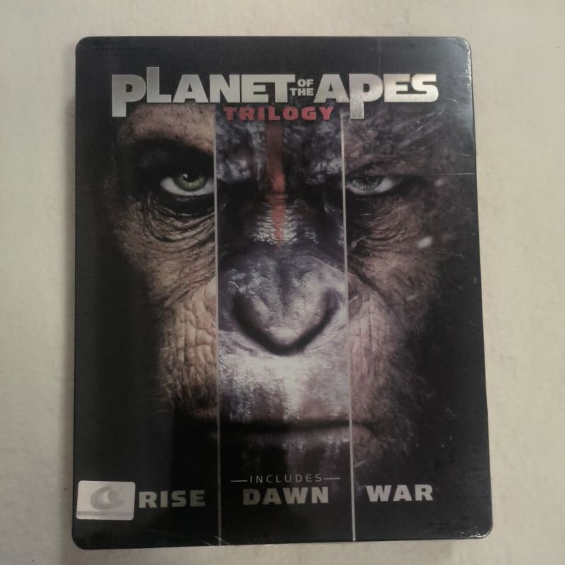 Blu Ray Planet Of The Apes TRILOGY STEELBOOK Shopee Thailand