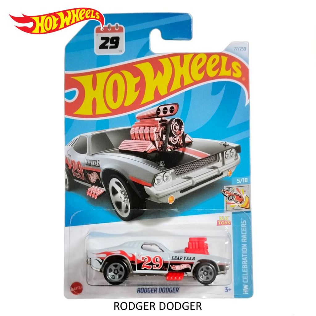 โมเดลเดลรถเหลก Hot Wheels รน RODGER DODGER ลขสทธแท hotwheels