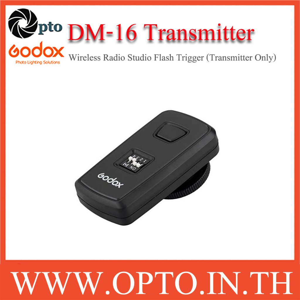 Godox Dm Wireless Radio Studio Flash Trigger Transmitter Only