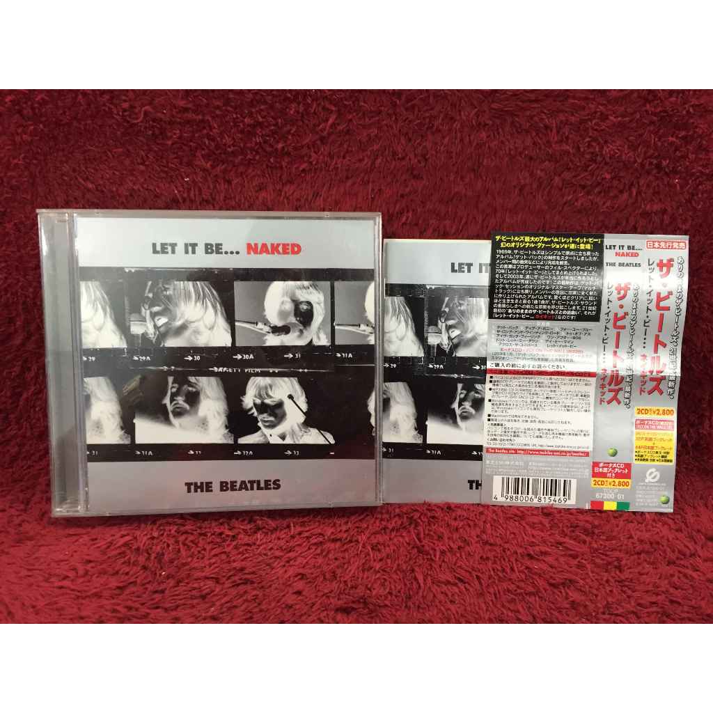 Cd The Beatles Let It Be Naked Da Shopee Thailand