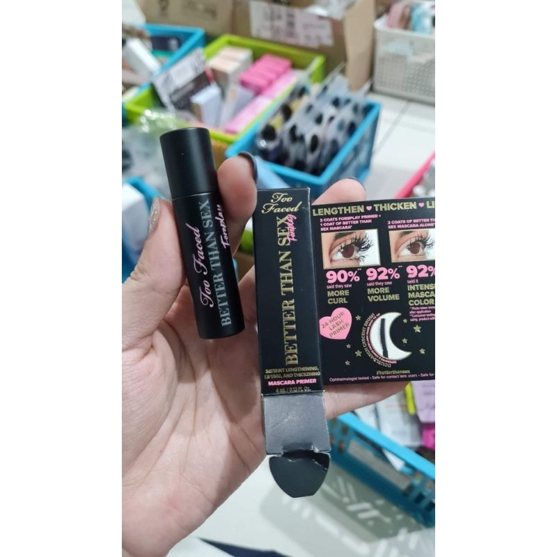 Too Faced Better Than Sex Foreplay Mascara Primer 4 Ml Shopee Thailand