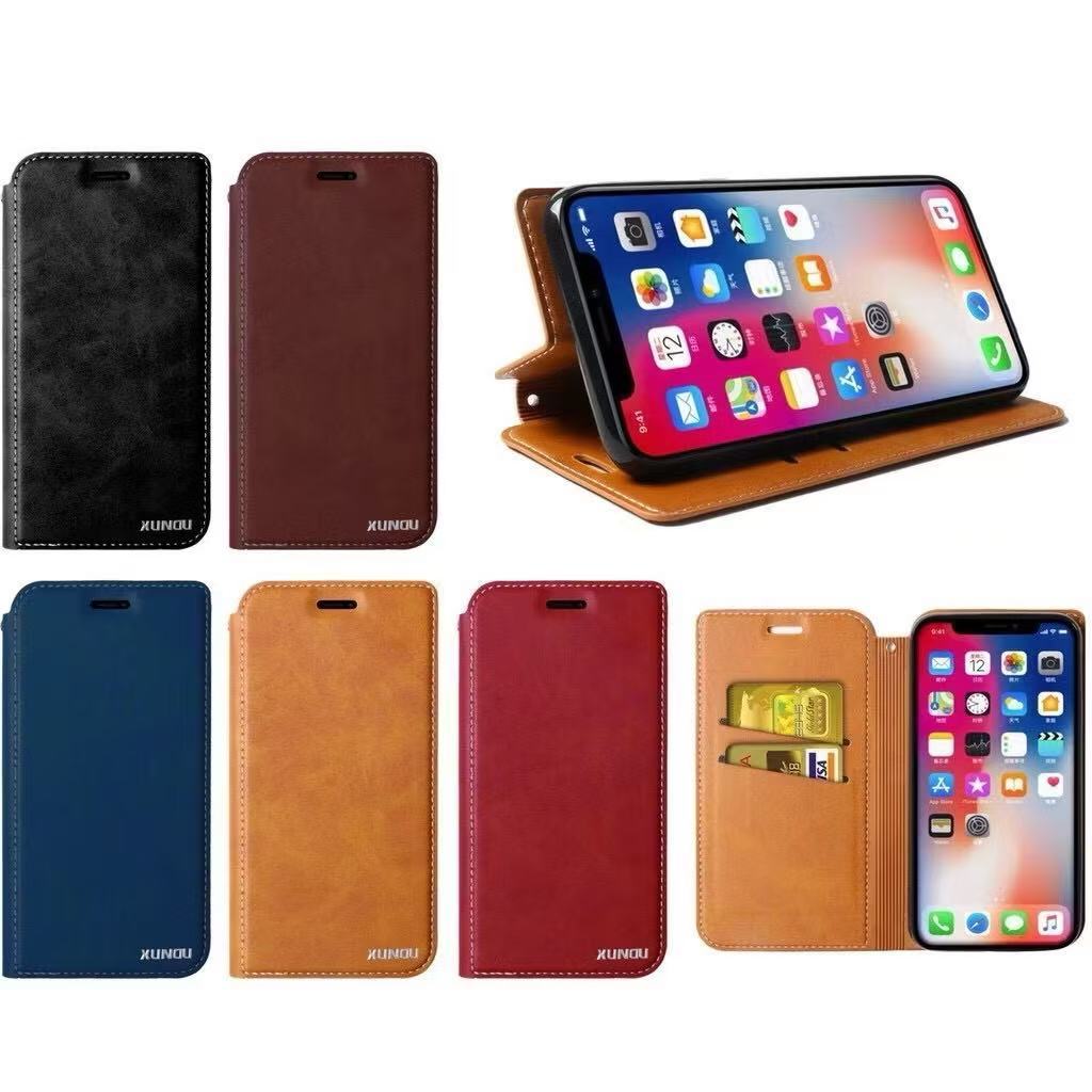 เคสฝาพบหนง XUNTE สำหรบ INFINIX Smart Smart Smart Smart Smart SparkGo Hot Hot Pro เค