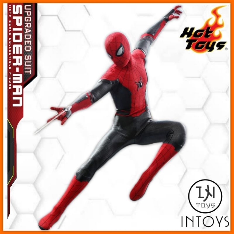 HOT TOYS SPIDER MAN UPGRADED SUIT MMS SPIDER MAN FAR