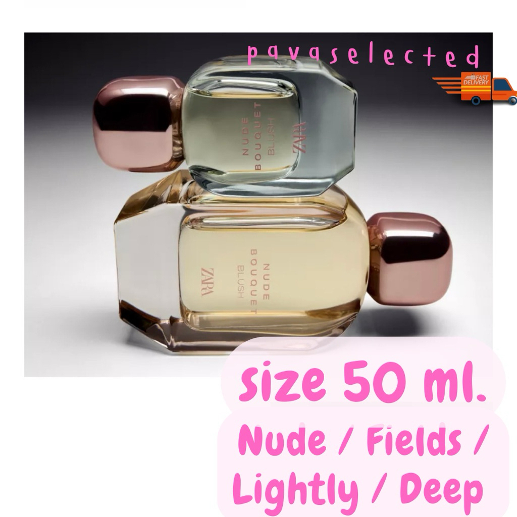 ZARA Size 50 Ml Nude Bouquet Fields At Nightfall Lightly Bloom