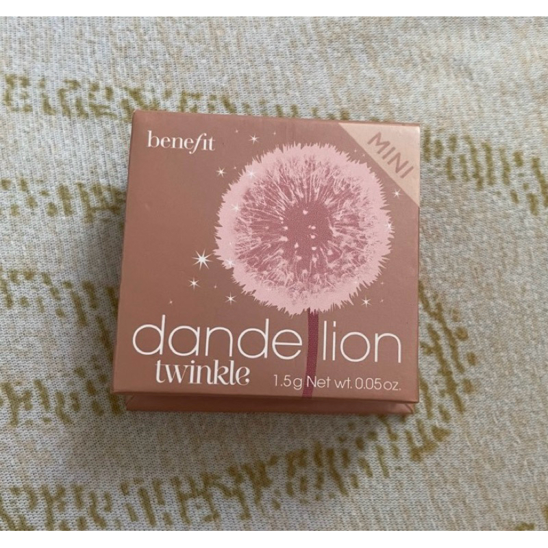 BENEFIT COSMETICS Dandelion Twinkle Soft Nude Pink Highlighter