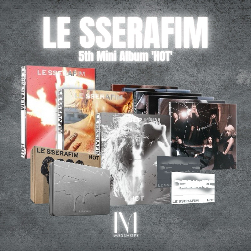 Le Sserafim Th Mini Album Hot Benefits Weverse Shopee