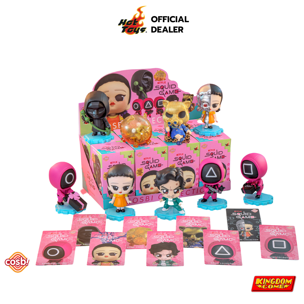 Hot Toys Blind Box ฟกเกอร ของสะสม Cosbi CBX241 Squid Game Set8