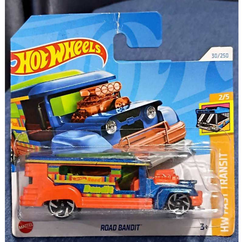 โมเดลรถ Hot Wheels Road Bandit HW Fast Transit SHORT CARD New ของใหมยงไมแกะแพค Shopee Thailand