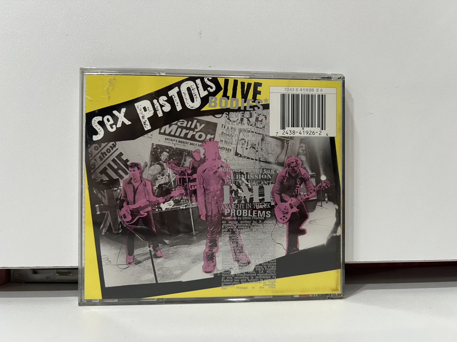 Cd Music Sex Pistols Filthy Lucre Live D B