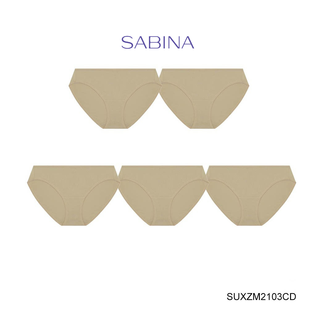 Sabina ซาบนา กางเกงชนใน Set 5 ชน ทรง Bikini รน Panty Zone