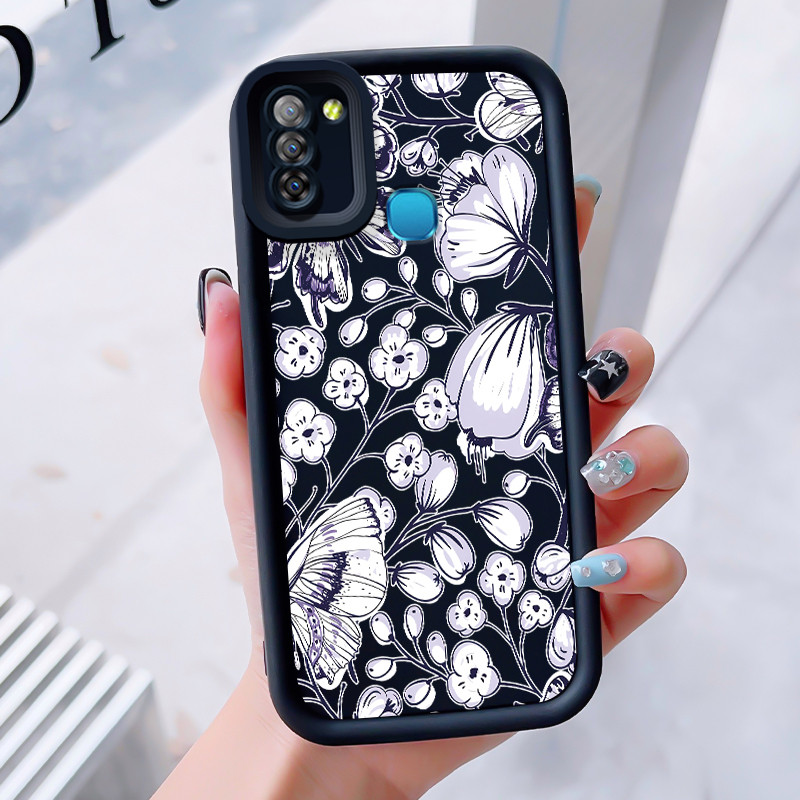 เคสสำหรบ Infinix Smart Hot Lite Smart Ram เคสโทรศพทดอกไม