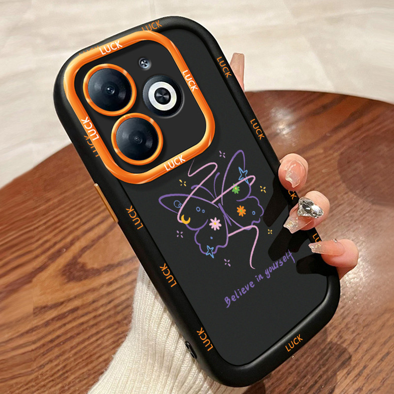 เคสสำหรบ Infinix Hot i เคสโทรศพทผเสอสรางสรรคกนกระแทกปองกน