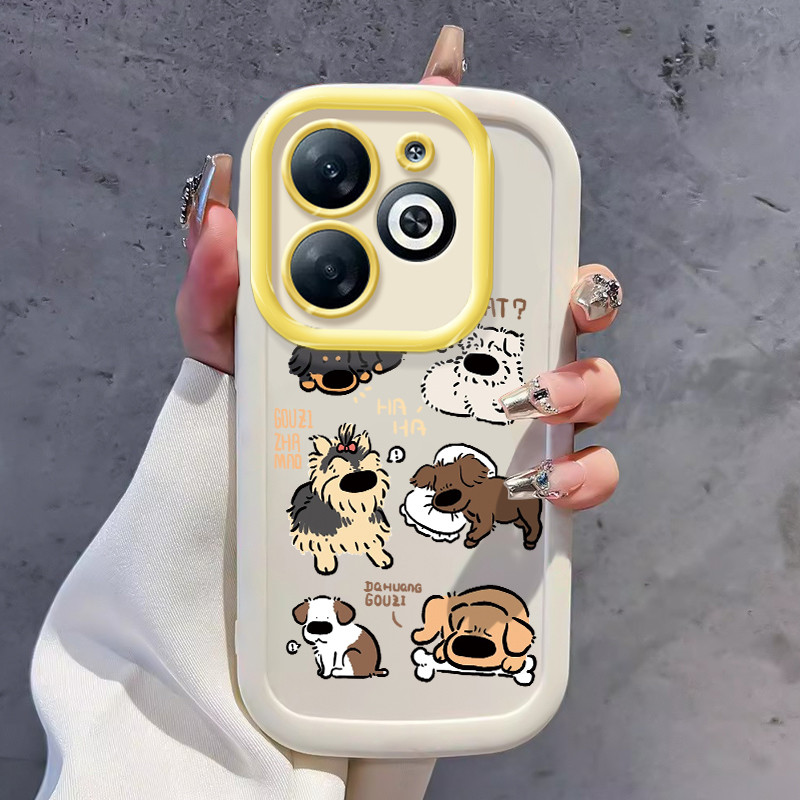เคสสำหรบ Infinix Hot i เคสโทรศพทสนขนารกกนกระแทกปองกนการตก