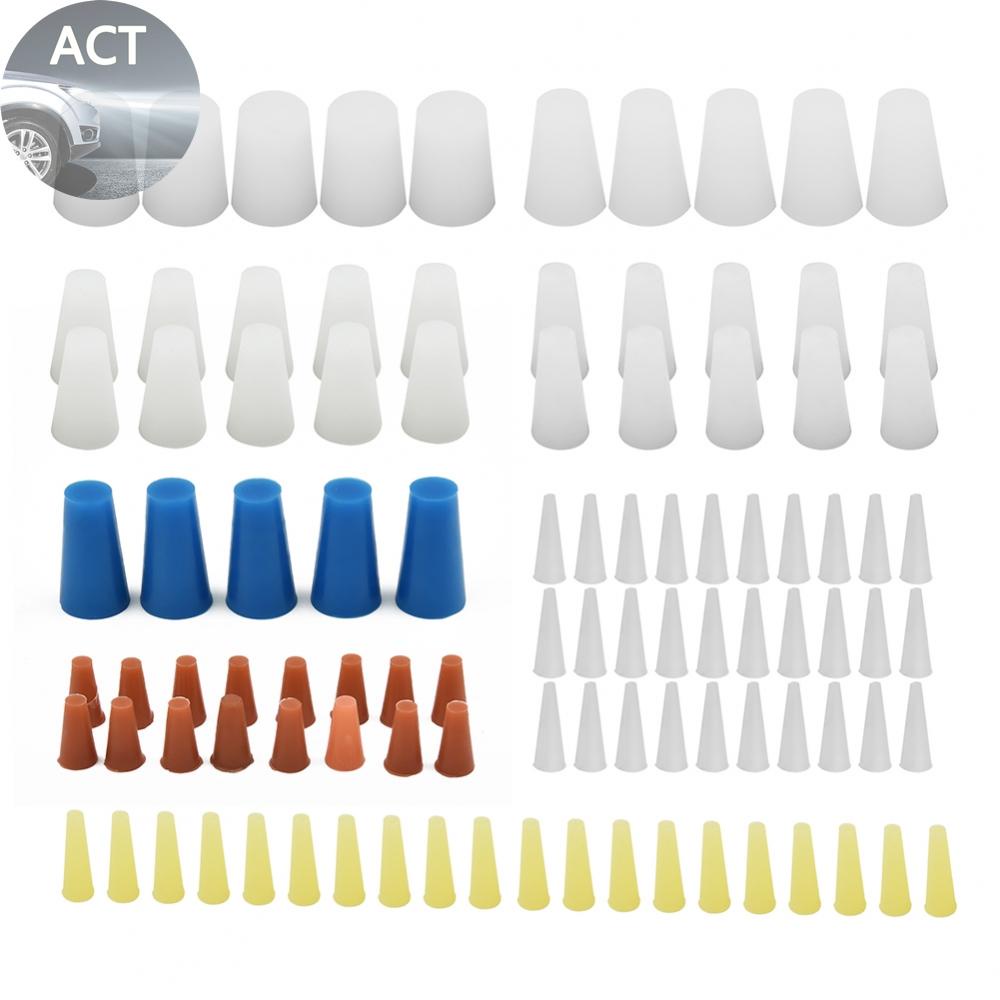 silicone-cone-plugs-lab-powder-coating-100pcs-set-classroom-replacement