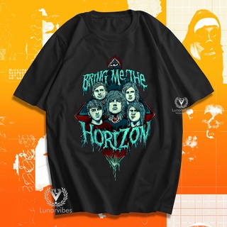 เสื้อยืด พิมพ์ลายวง Bmth Bring Me The Horizon Band Personilar Metal Rock Music สําหรับผู้ชาย A361