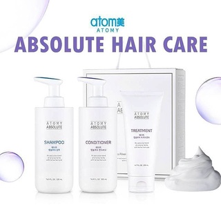 ภาพหน้าปกสินค้าอะโทมี่ แอปโซลูท แฮร์ แคร์ แชมพู Atomy Absolute Hair Care 500 ml. (1ชุด/3ชิ้น) ที่เกี่ยวข้อง
