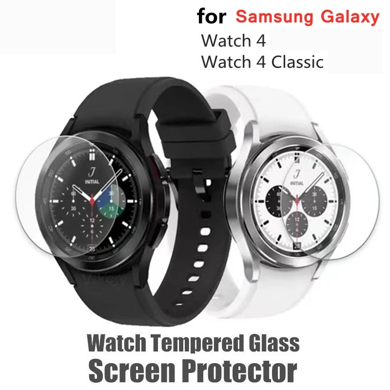 ภาพหน้าปกสินค้า3 pcs 10 pcs กระจกนิรภัยสำหรับ Samsung Galaxy นาฬิกา 4 40 มม. 44 มม. Watch4 คลาสสิก 42 มม. 46 มม. 9 H ป้องกันหน้าจอรอบสมาร์ทนาฬิกาป้องกันฟิล์ม