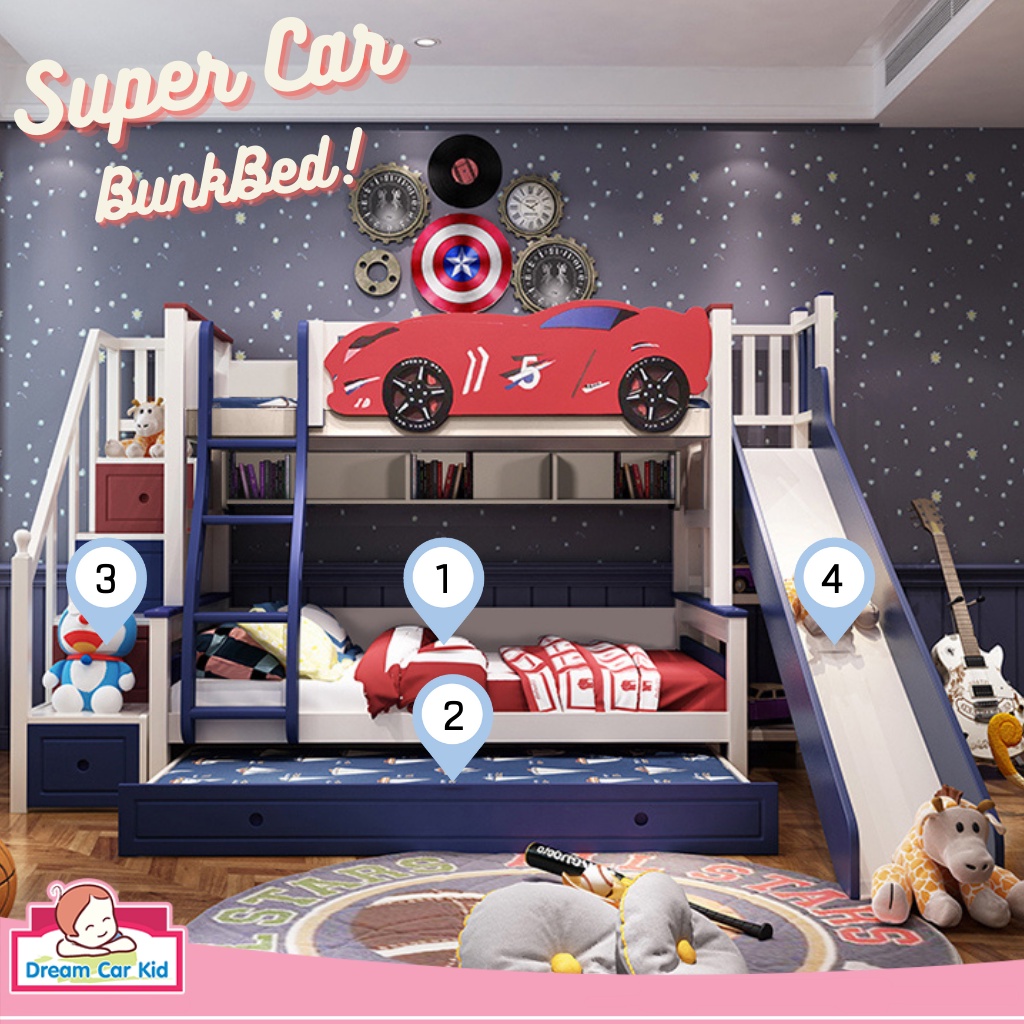 เตียง-2-ชั้น-super-car-bunk-bed-5-ฟุต-สีขาว-น้ำเงิน