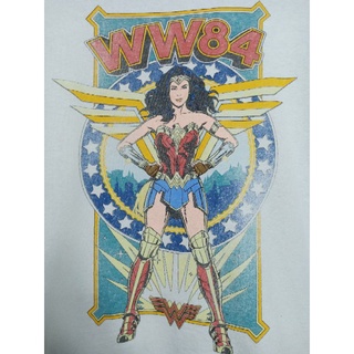 เสื้อยืด มือสอง ลาย wonder woman อก 42 ยาว 27