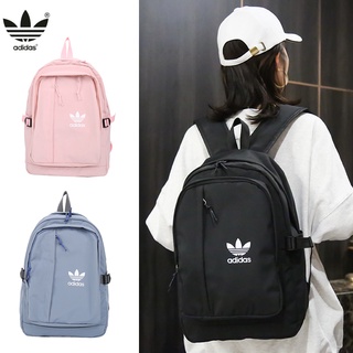 [จัดส่ง 24 ชม.]Adidas_กระเป๋าเป้สะพายหลังผ้าใบกระเป๋าเป้สะพายหลังความจุขนาดใหญ่สำหรับกระเป๋าผู้ชายและผู้หญิง