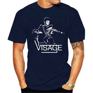 [S-5XL] เสื้อยืด พิมพ์ลาย Visage ทรงสลิมฟิต สําหรับผู้ชาย