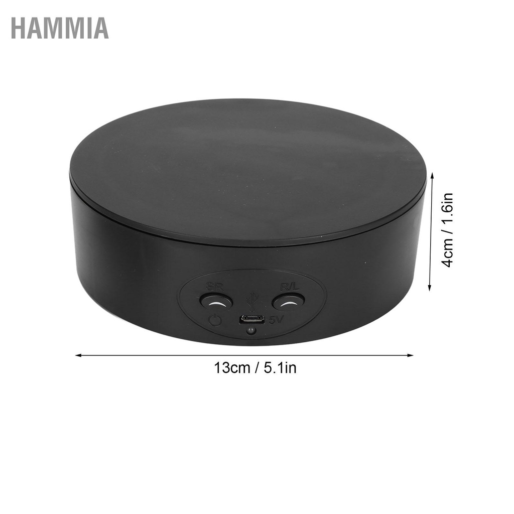 hammia-แท่นวางขวดไวน์ไฟฟ้า-หมุนได้-360-องศา-รับน้ําหนักได้สูงสุด-6-6-ปอนด์-electric-wine-bottle