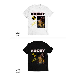 คอลูกเรือเสื้อยืดคอกลมของเล่น Rocky Rocky สําหรับสัตว์เลี้ยงผ้าฝ้ายแท้