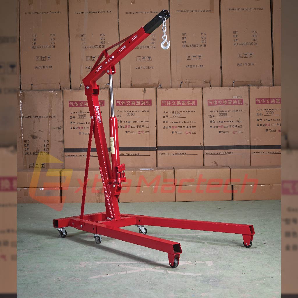 เครนยกเครื่อง-2-ตัน-hydraulic-crane-2-ton-ที่ยกเครื่องยนต์-ที่ยกของ-เครนยกของเครนยกเครื่องยนต์-เครนยกของ-สีแดง