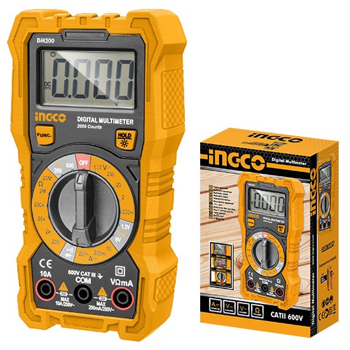 ingco-มิเตอร์วัดไฟดิจิตอล-มัลติมิตเตอร์-รุ่น-dm200-catiii-600v-digital-multimeter