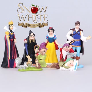 โมเดล เจ้าหญิง สโนไวท์ Snow White ครบเซ็ต 8 ชิ้น งานสวยมาก รับประกันความน่ารัก🤩