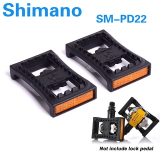 Shimano บันไดจักรยาน SPD SM-PD22 อุปกรณ์เสริมจักรยานเสือภูเขา MTB PD22