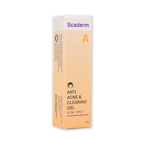 scaderm-anti-acne-amp-clearing-gel-10g-สกาเดิร์ม-แอนตี้-แอคเน่-แอนด์-เคลียริ่ง-เจล-10-กรัม