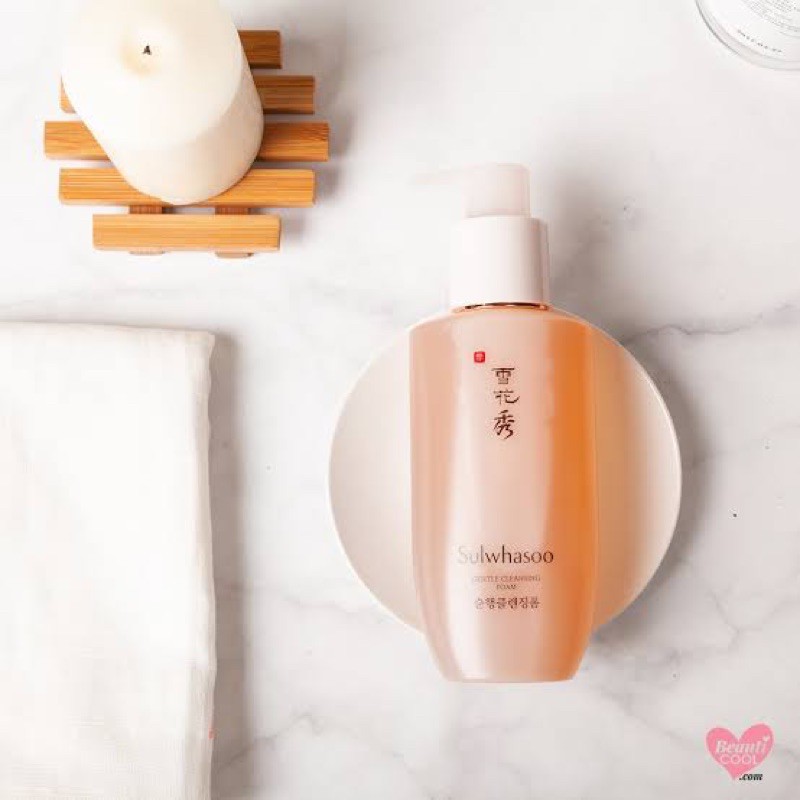 sulwhasoo-gentle-cleansing-foam-200ml-โฟมล้างหน้าสมุนไพรธรรมชาติจากเกาหลี-sulwhasoo-ของแท้-ถูกที่สุด-โฟมล้างหน้า