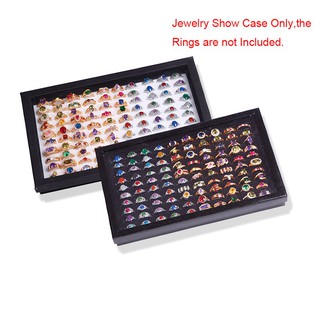 100 Slots Jewelry Show Case Display กล่องโชว์เครื่องประดับ Organizer Ring
