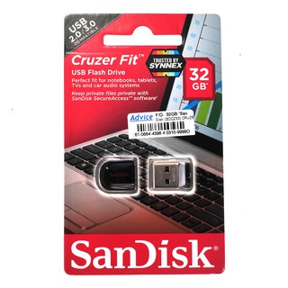 ภาพหน้าปกสินค้า32GB \'SanDisk\' CRUZER FIT (SDCZ33) ที่เกี่ยวข้อง