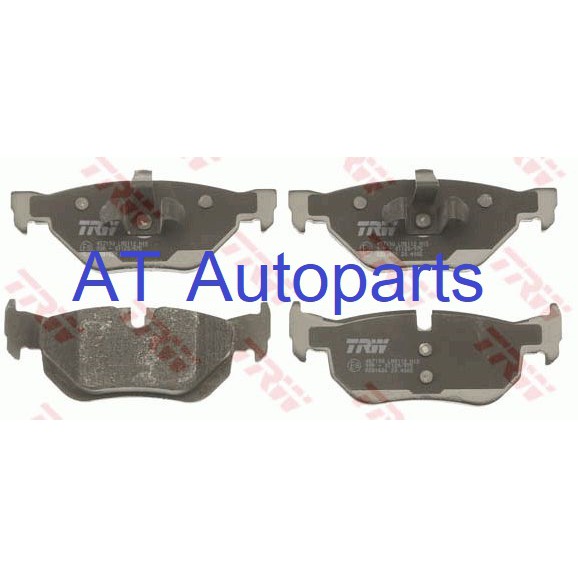 ผ้าเบรคชุดหน้า-bmw-s3-318i-320i-rotor300mm-2005-2007-gdb1626-trw-ราคาขายต่อชุด