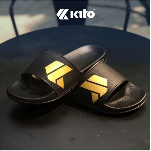 clearance-ส่งฟรีล้างสต๊อก-kito-dance-gold-series-ah65-37-43-รองเท้าแตะแบบสวม-หญิง-ชาย-black-white-unisex-eva-sandals