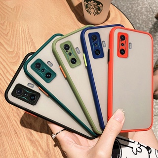 เคส เลนต์กล้อง ขอบสีหลังด้าน กันกล้อง Xiaomi Mi POCO M5 M5s C40 X5 Pro X4 F4 F3 X3 GT 4G 5G 2023