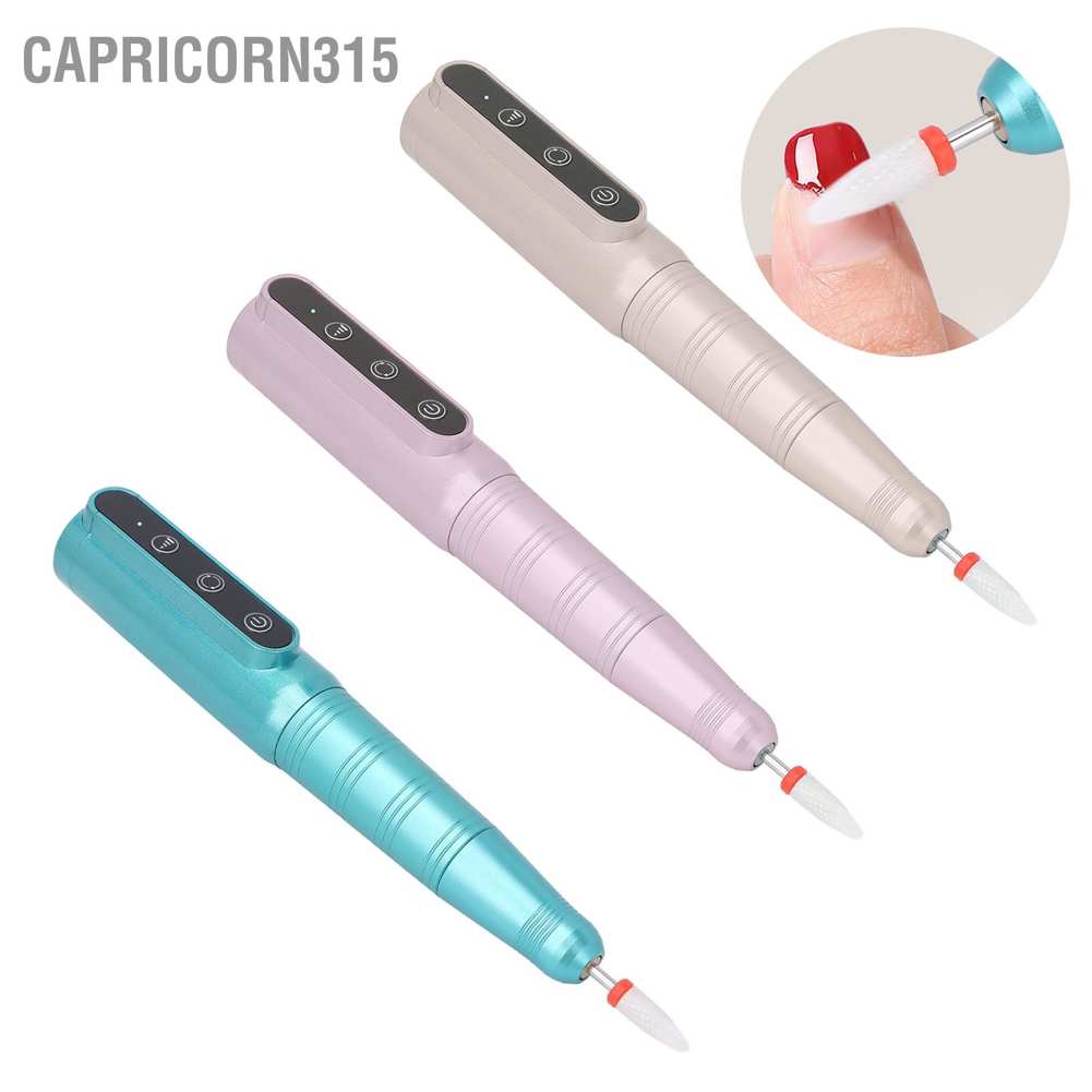 capricorn315-เครื่องเจียรไฟฟ้าไร้สาย-usb-แบบพกพา-สําหรับร้านเสริมสวย-ในบ้าน