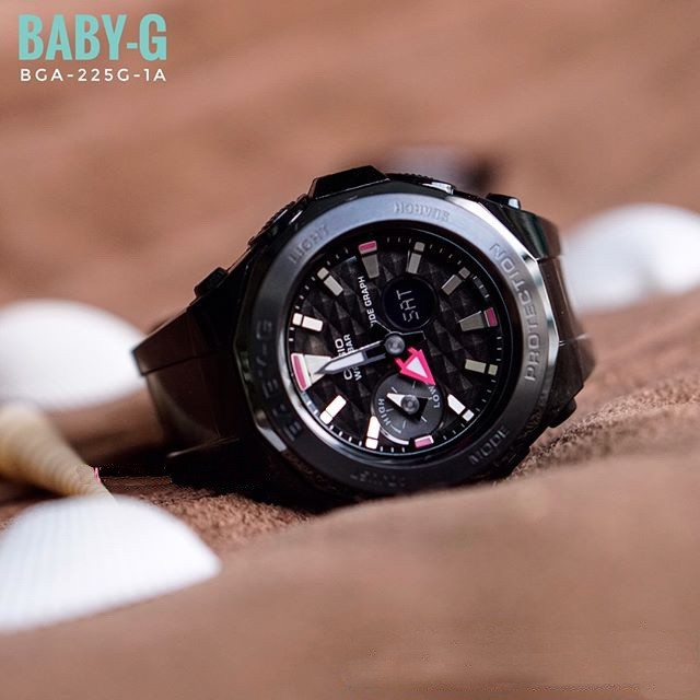 ผ่อนเดือนละ449-casio-baby-g-bga-225g-1a-ของแท้-100-พร้อมส่ง-ประกัน-1-ปี