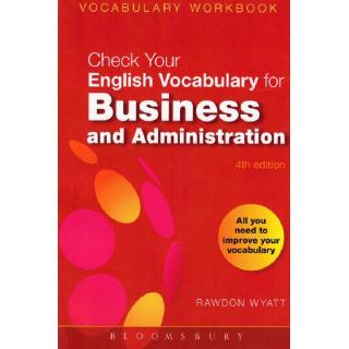 DKTODAY หนังสือ CHECK YOUR ENGLISH VOCAB.FOR BUSINESS&amp;ADMINISTRATION (4ED)