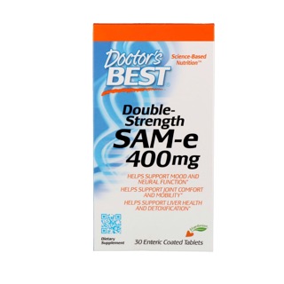 SAM-e (S-Adenosyl-L-Methionine) 400mg หรือ200mg 30 เม็ด