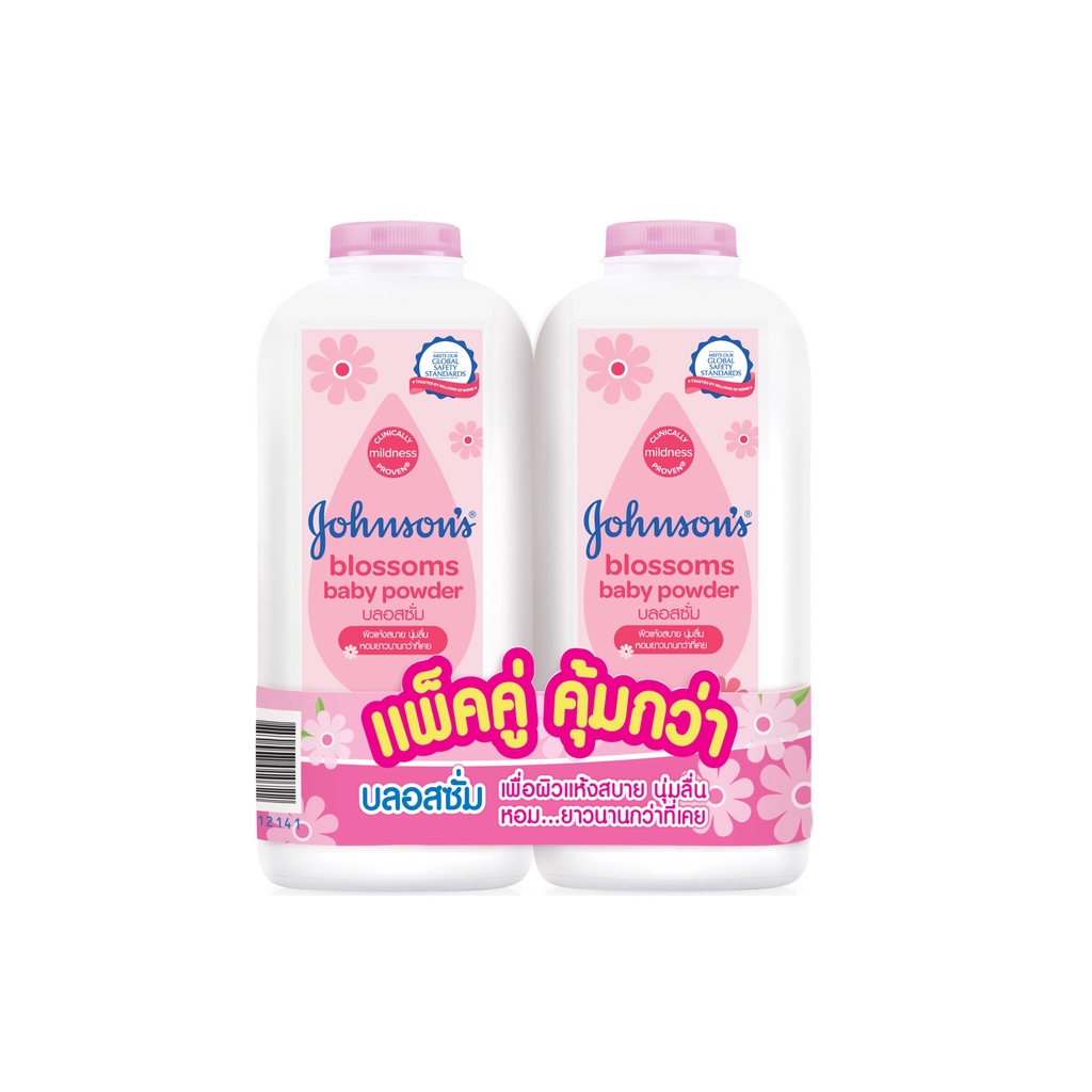 ภาพหน้าปกสินค้าจอห์นสัน เบบี้ แป้งเด็ก บลอสซั่ม 380 ก. x 2 Johnson's Baby Powder Blossom 380 g. x 2 (แพ็คคู่) จากร้าน johnsons_officialstore บน Shopee